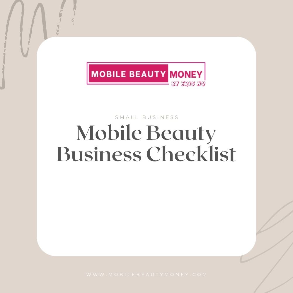 Mobile Beauty Business Checklist
